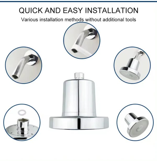 Luxury Rotating Shower Head